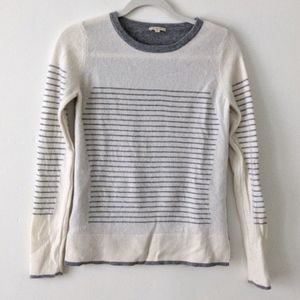 Stripe Cashmere Sweater
